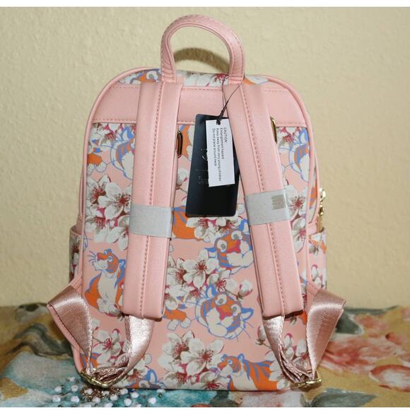 Loungefly Aladdin Rajah Floral Backpack - Picture 3 of 4